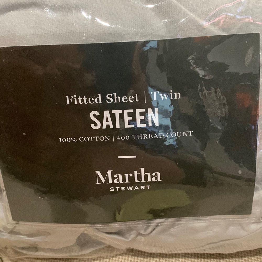 COPY - Martha Stewart Fitted Sateen Sheet